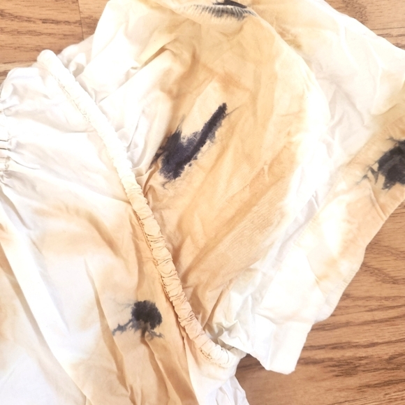 EUC Sea New York Tamara Top in Camel/Tie-Dye, Size S - Picture 6 of 16